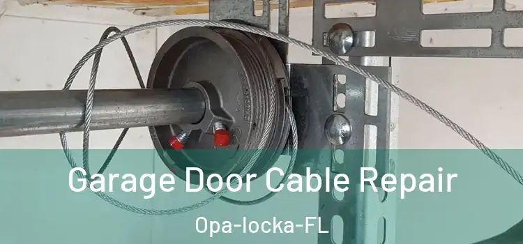  Garage Door Cable Repair Opa-locka-FL
