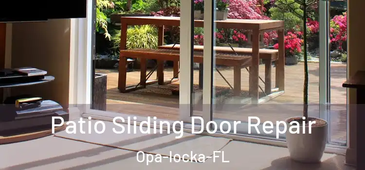 Patio Sliding Door Repair Opa-locka-FL
